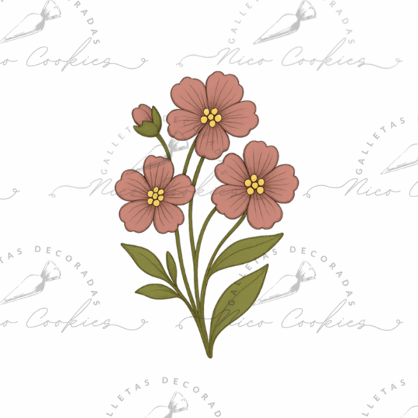 Cortadores “Arreglo Floral” - Imagen 2