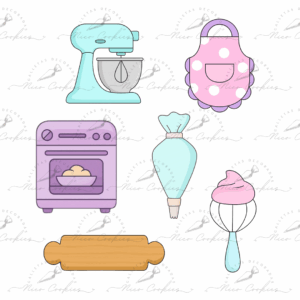 Cortadores ”Pasión por hornear”