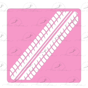 Stencil Huella de Neumático #8